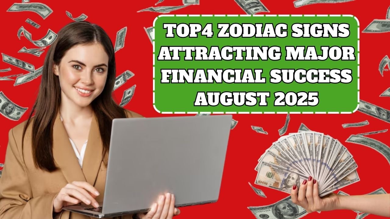 TOP 4 Zodiac Signs Attracting Major Financial Success In August 2025
